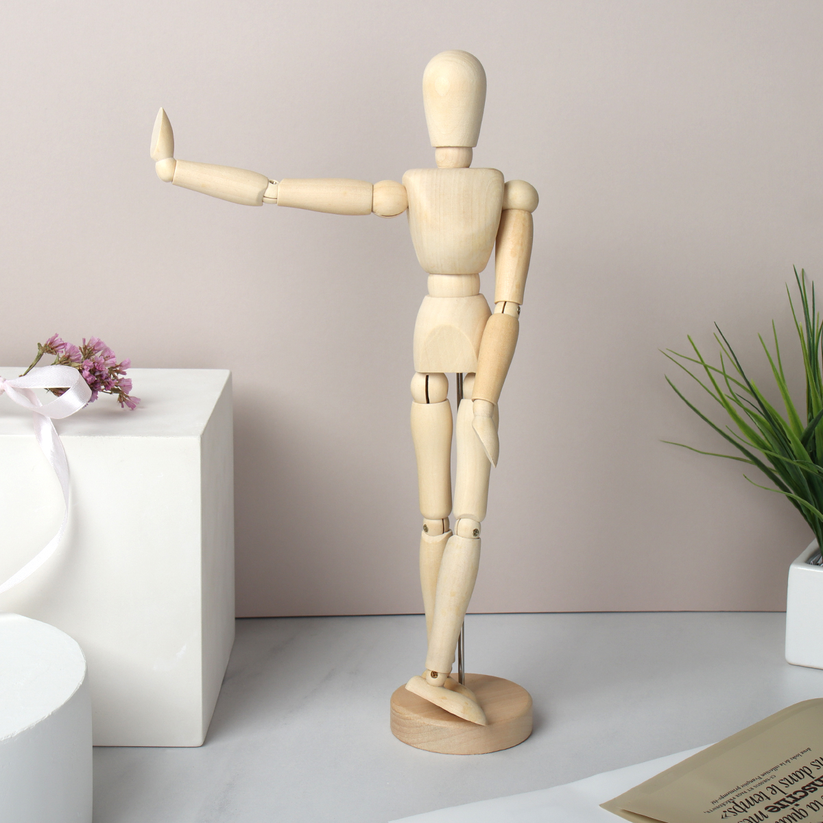 Сувенир Человек деревянный 33 см / H-33 /уп 50/