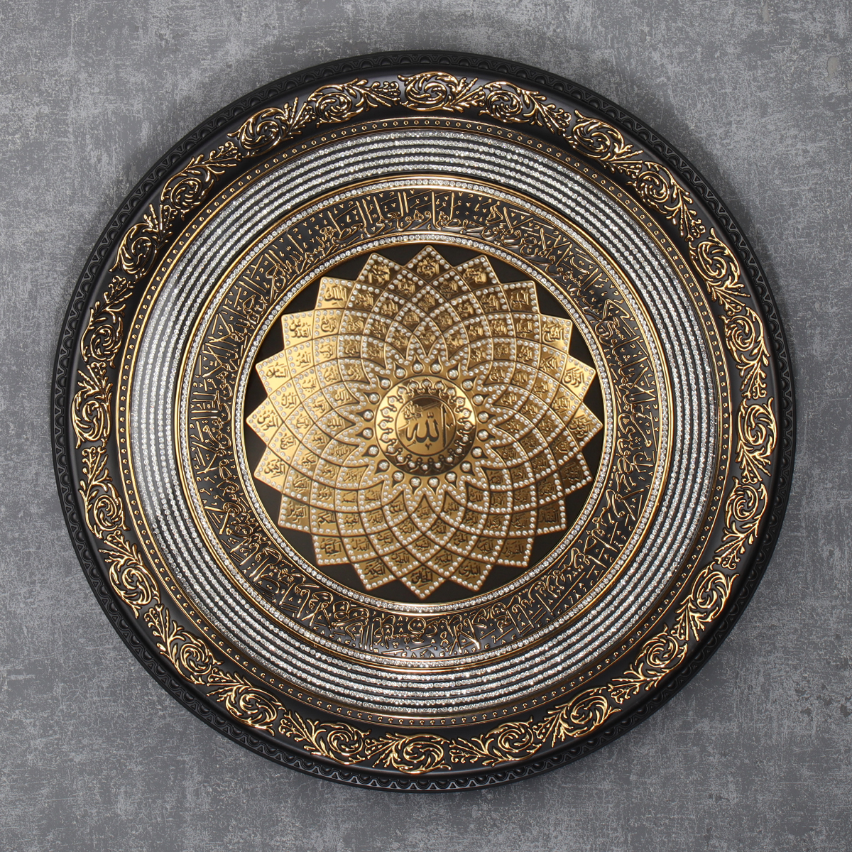 Картина мусульманская 56 см / Y40-BG /уп 6/стразы