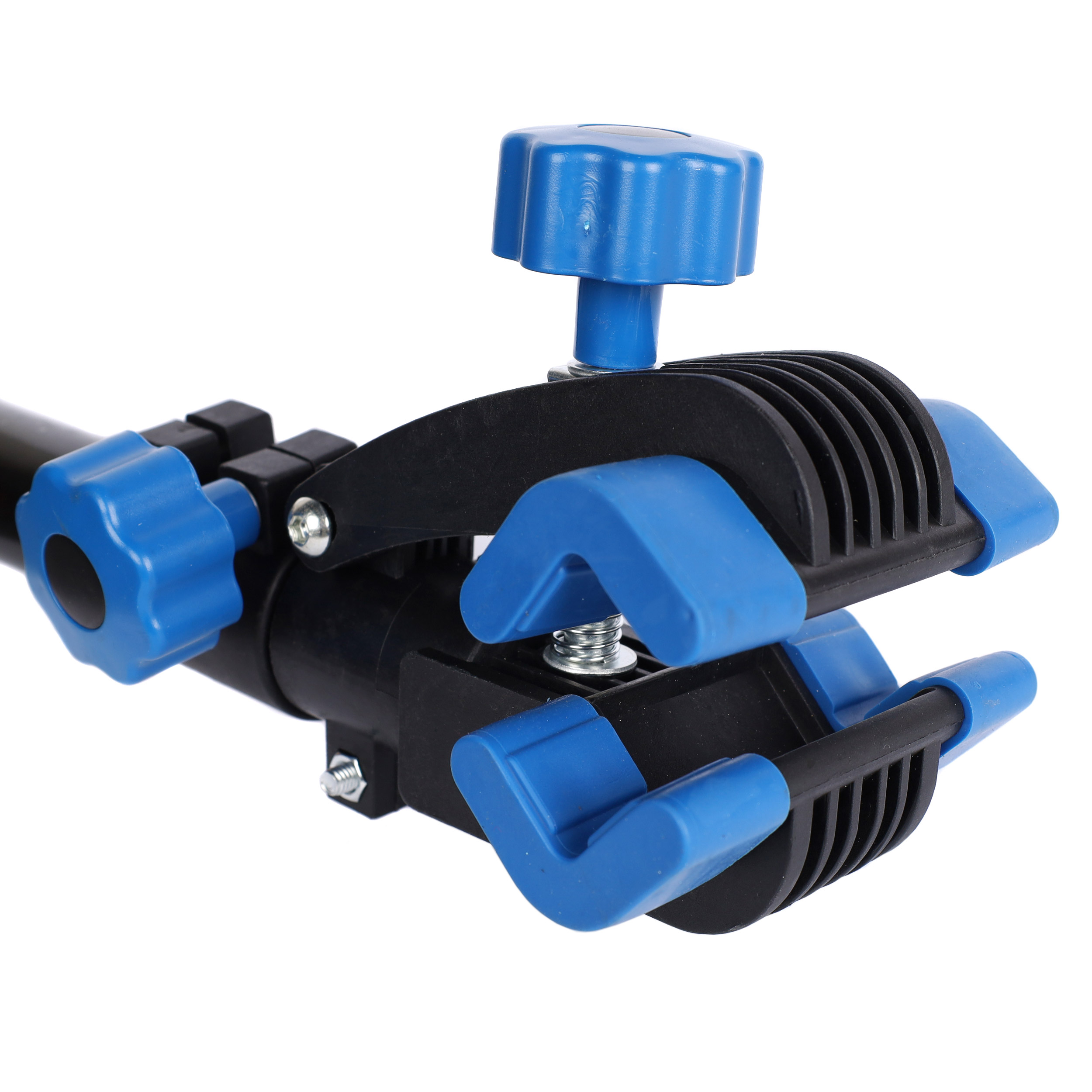 Стойка ремонтная для велосипеда BLACK TOOLS CNRCK022 складная с креплением к стене, синяя /уп6