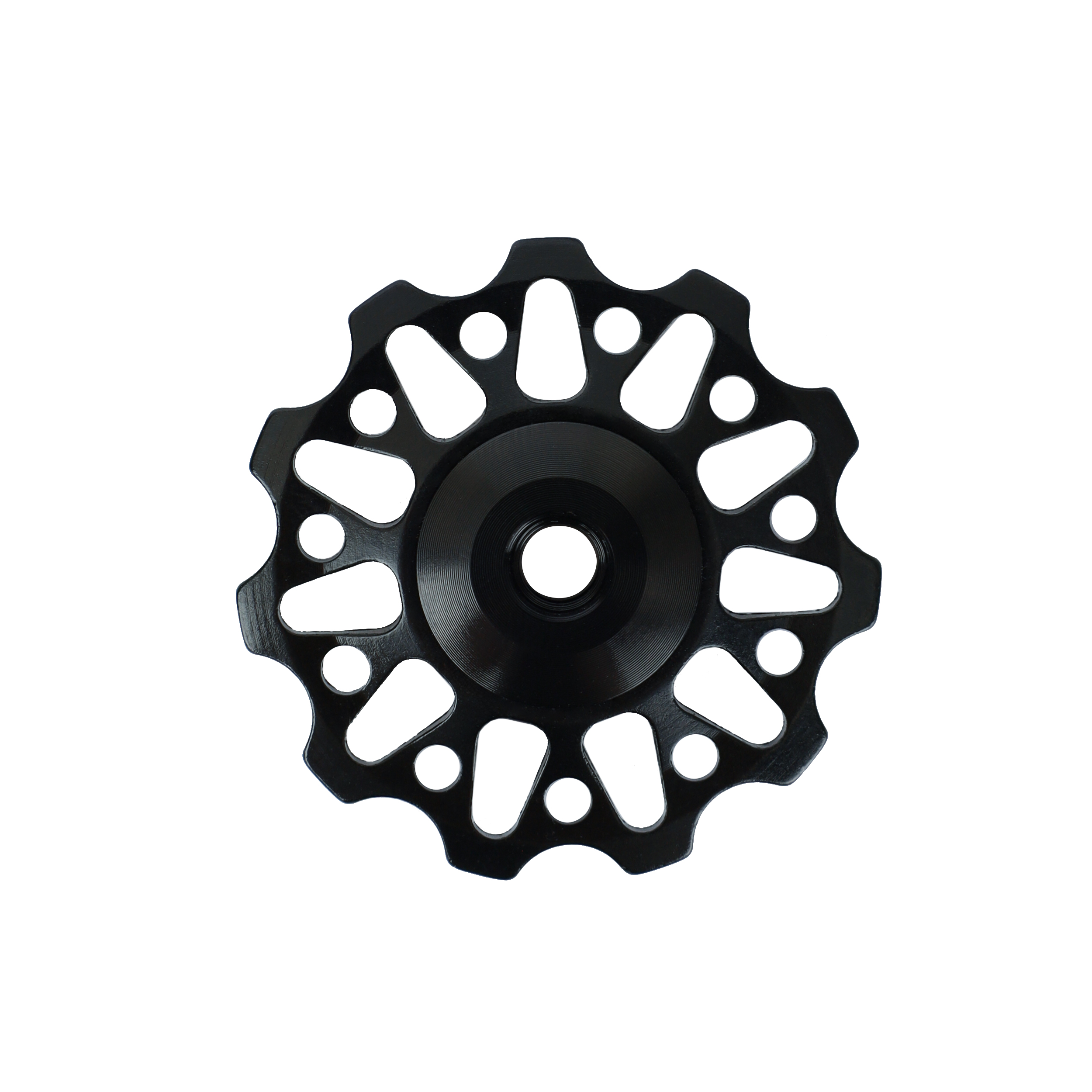 Ролик натяжителя заднего переключателя 11T . Ceramic Speed. Алюминиевый. KENLI /KL-4015C/ черный/ /уп1000