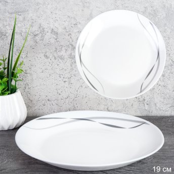 Набор тарелок 6 штук 190 мм / LYGP75 (2026) /уп 12/ Евро