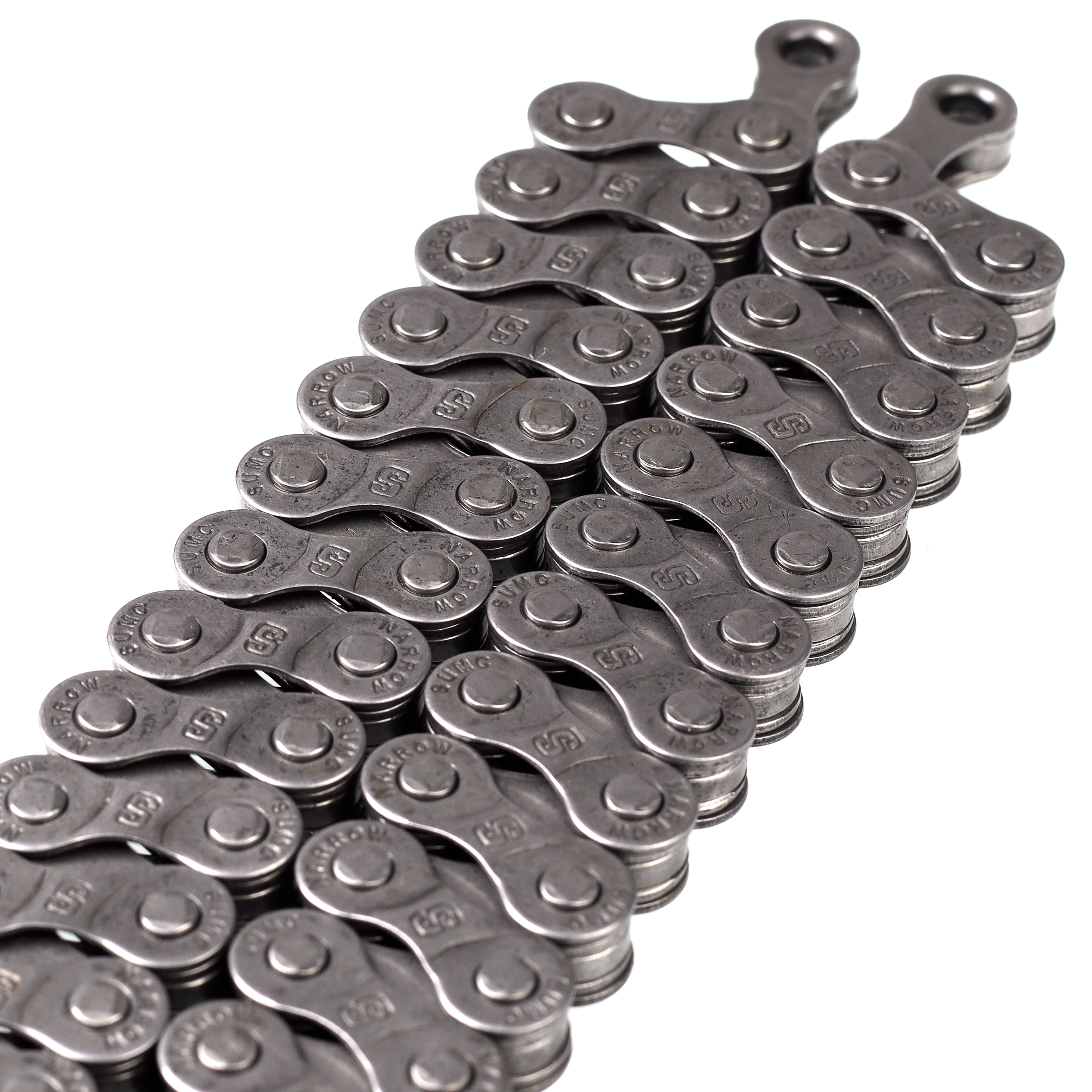 Велосипедная цепь SUMC 6,7,8 speed S51GY 1/2"x3/32"116L Pin Length 7.3mm ГОСТ 30442-97 ISO 9633/уп 50/
