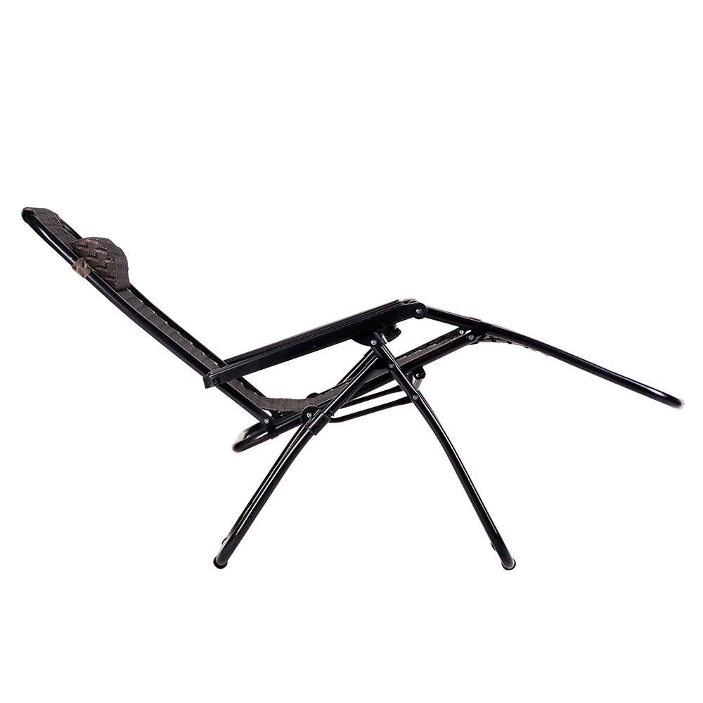 Шезлонг 175х72х80, 3 положения спинки, фиксатор положения, подушка  / GT-CM-044 /уп 2/ ПРОМО АКЦИЯ 