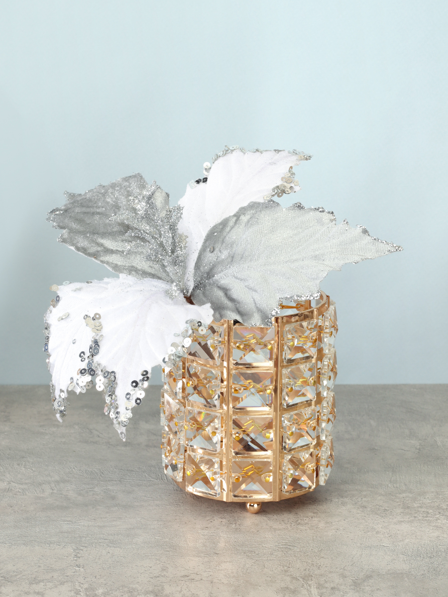 Органайзер подставка золото 9х11,5 см / N-005 /уп 60/органайзер