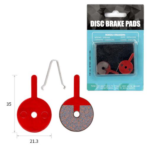 Колодки тормозные полуметаллические TOOPRE TP-11G, сертификат TÜV Rheinland /уп 50/500/