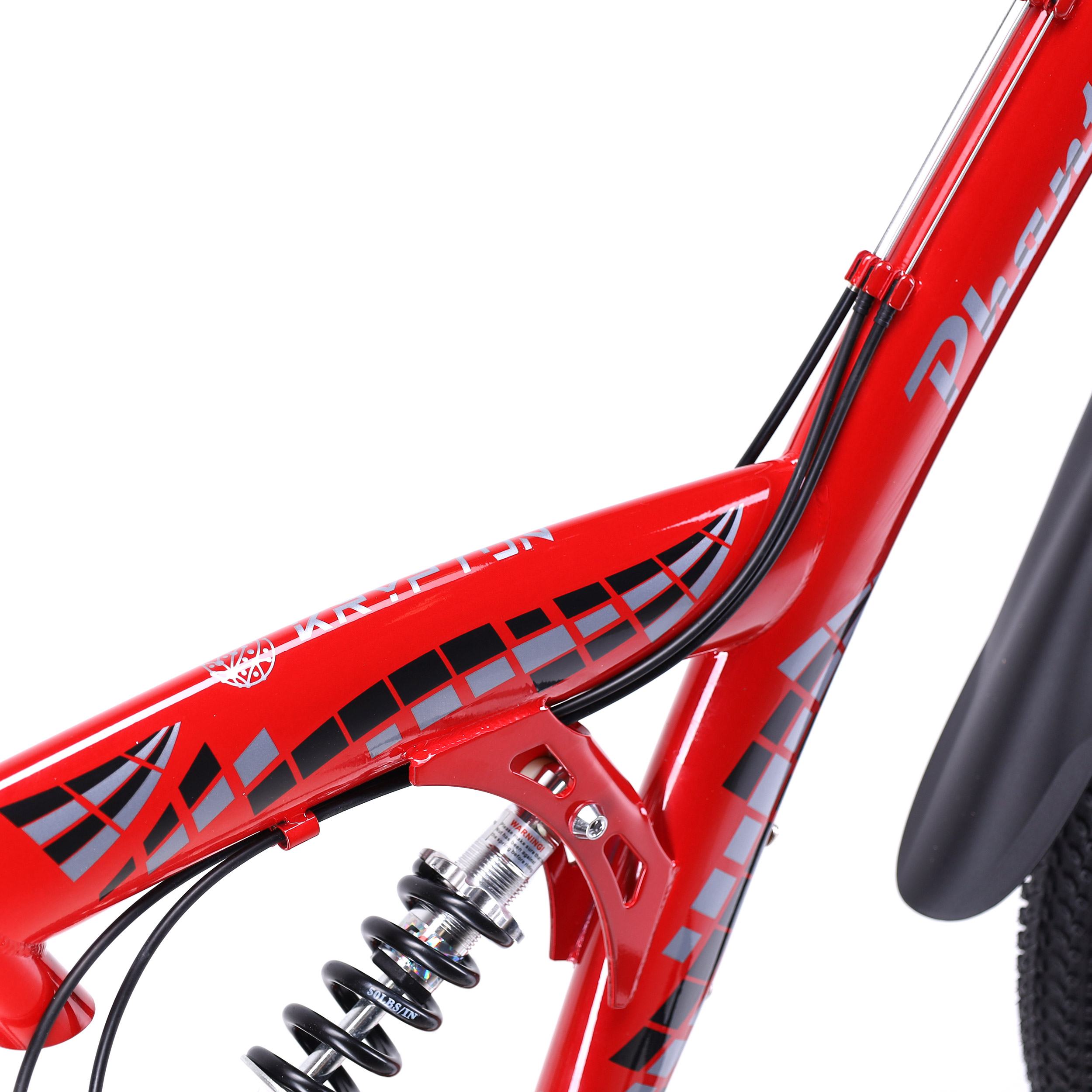 Велосипед 26" рама 18" 21sp KRYPTON PHANTOM красный тёмный огонь