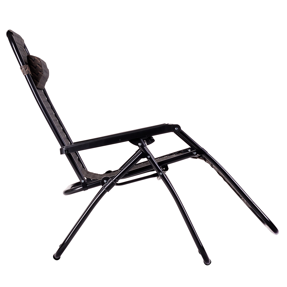 Шезлонг 175х72х80, 3 положения спинки, фиксатор положения, подушка  / GT-CM-044 /уп 2/ ПРОМО АКЦИЯ 