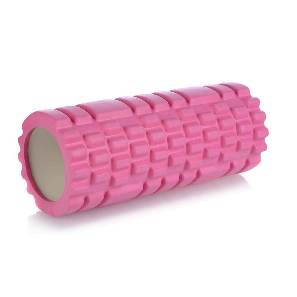 Ролик для йоги 33х14 см / LX-33-1 /уп 10/ (Голубой)