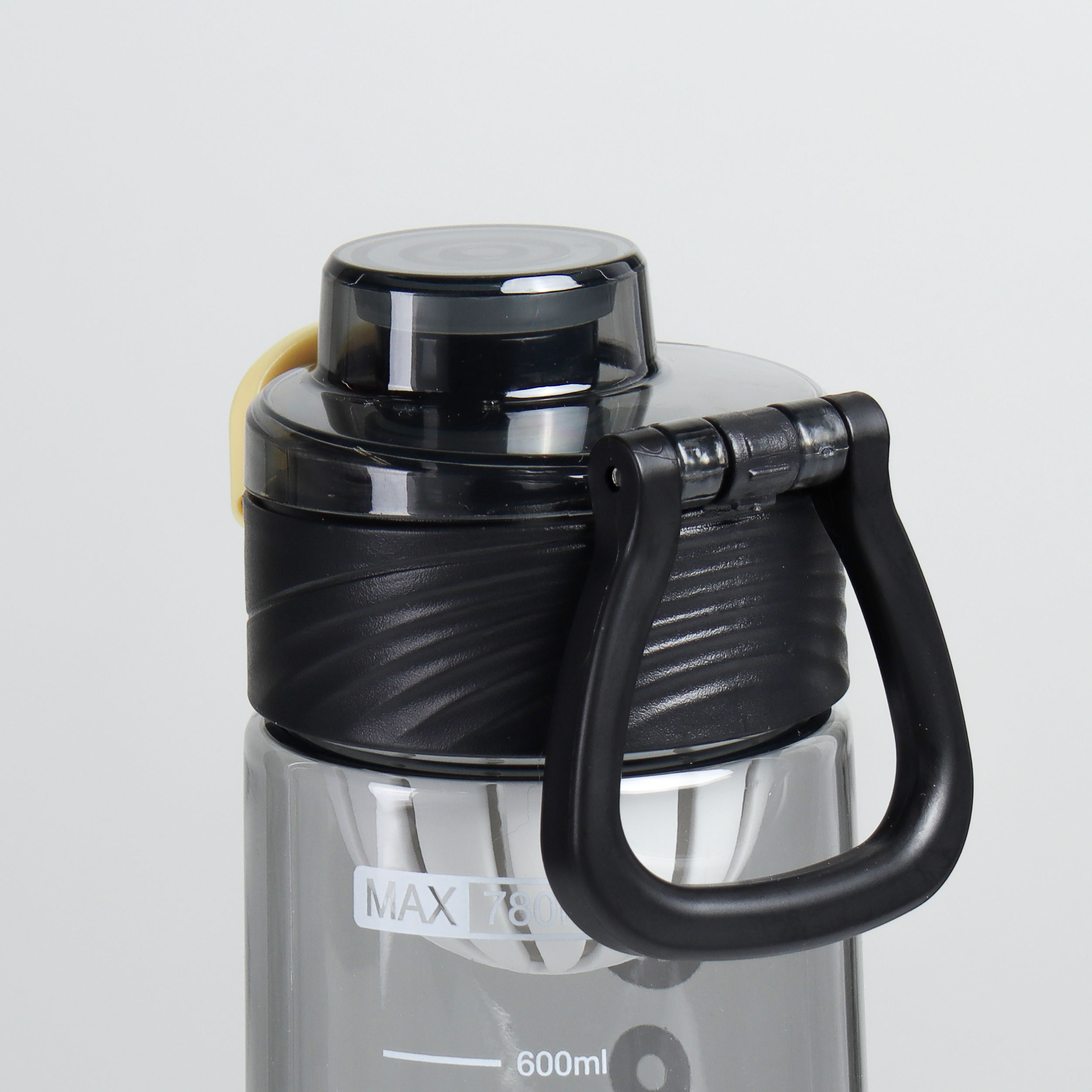Бутылка для воды 780 ml Вуухууу-Woohooo / Пищевой PP / уп 60 / Черный / АКЦИЯ