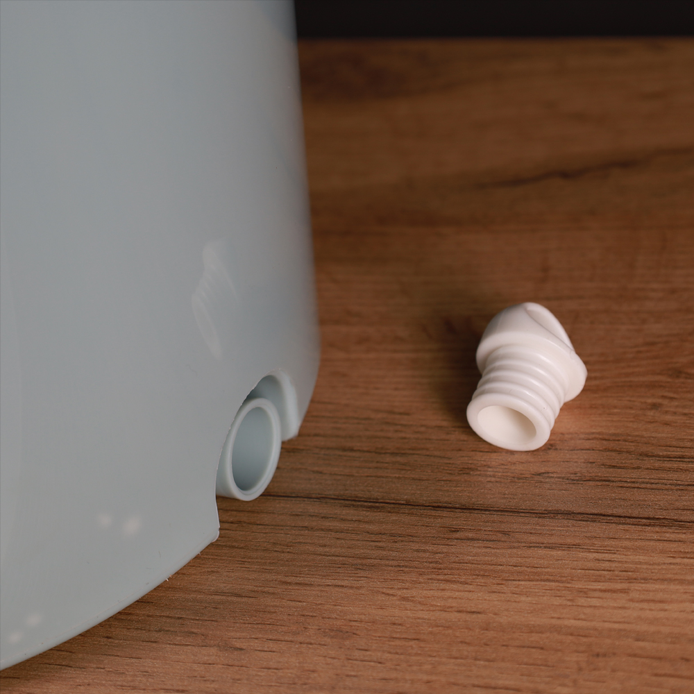 Ведро с отжимом и шваброй центрифуга пластик зелен /NHE-48/1с/ уп 25/ 2 насад