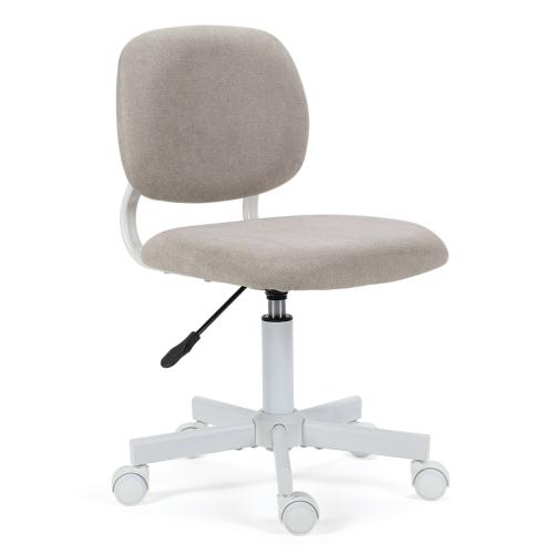 Детское кресло MC-201-W СЕРЫЙ №4 велюр