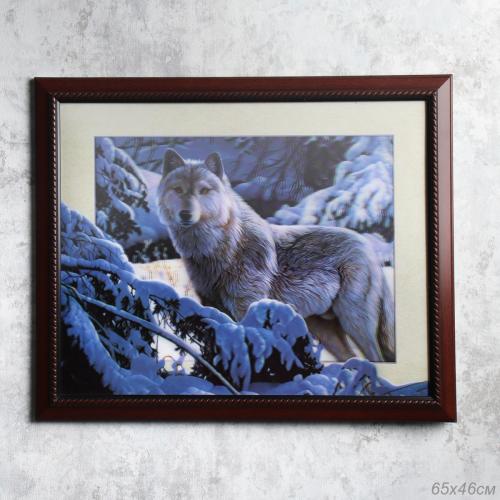 Картина 5D 40х60 095 Охотник /10034-1 /