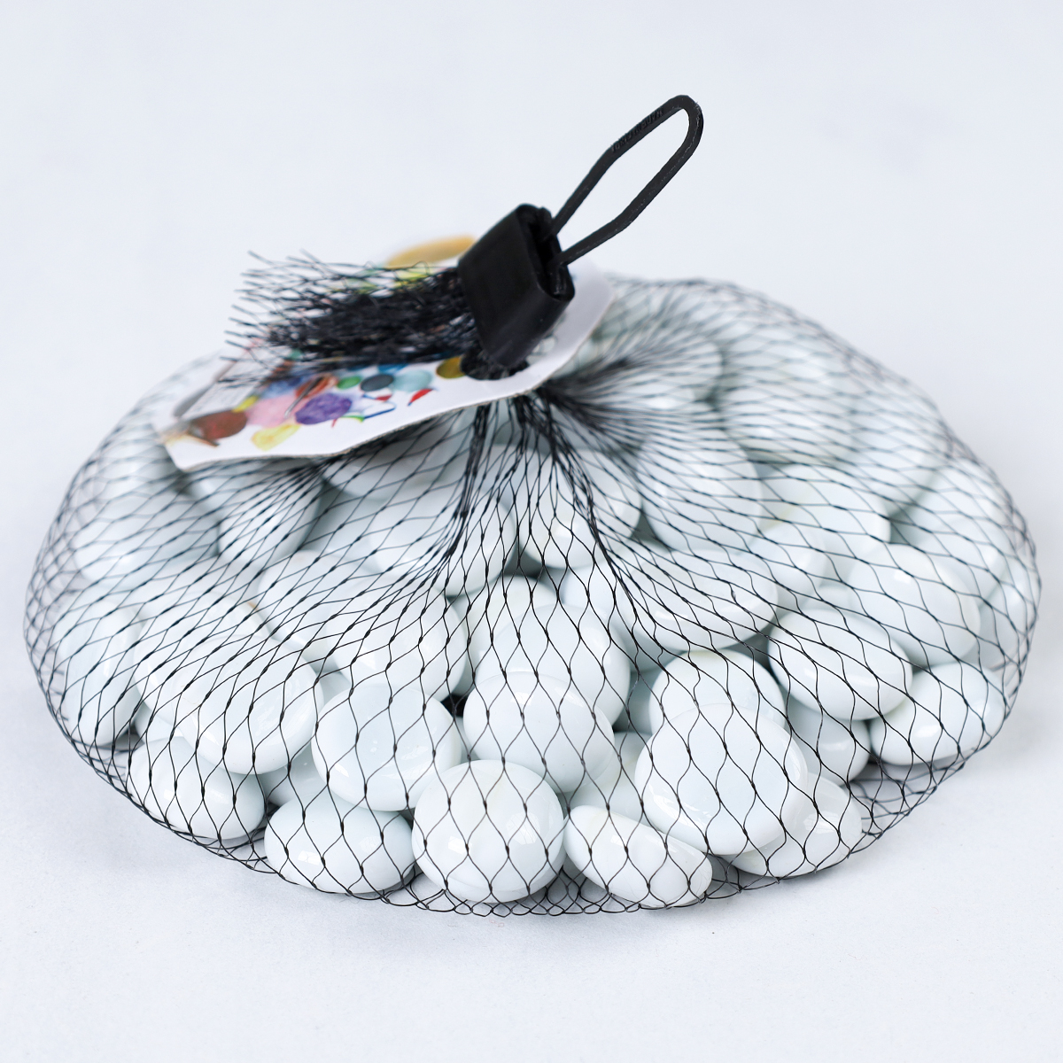 Декоративные камни 350г серо-белые / 7-21/3 /уп 50/