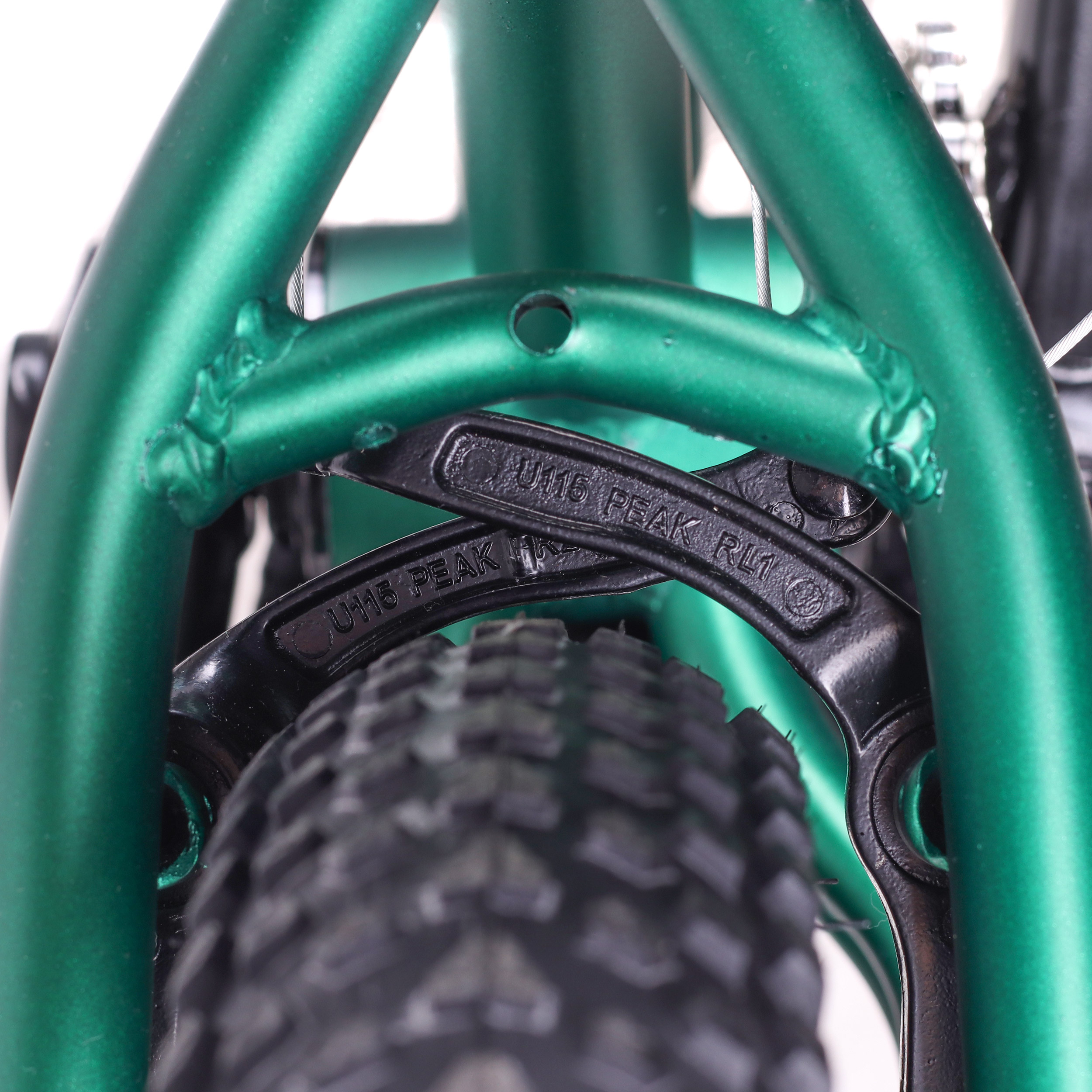 Велосипед BMX 20" COMIRON Deep Metal BMX-5 YS2221, Рама 20.5"/уп 1/dark green metallic