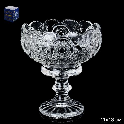 Ваза для сервировке на ножке 280 мл / F155-1A /уп 36/ ШТУЧНО