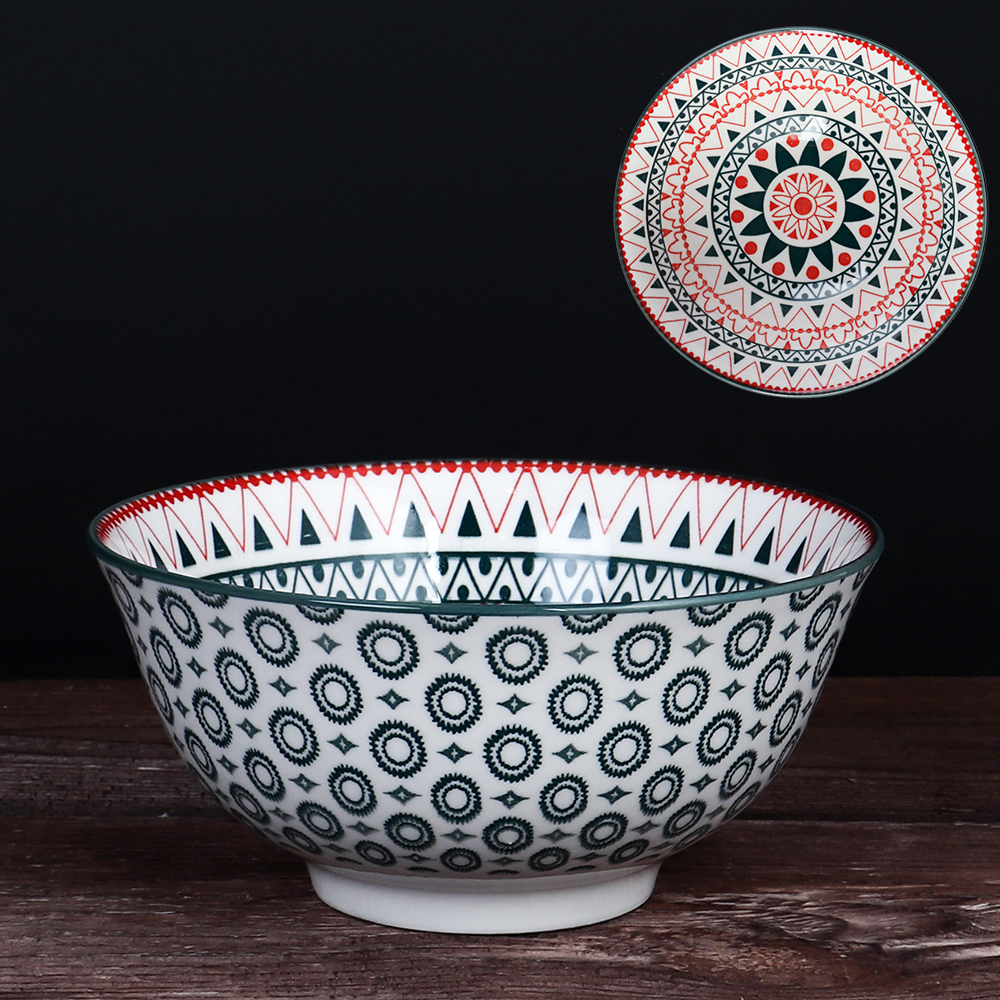 Салатник глубокий 750 мл / ZY004 / уп 72/*15,5х7,5 см