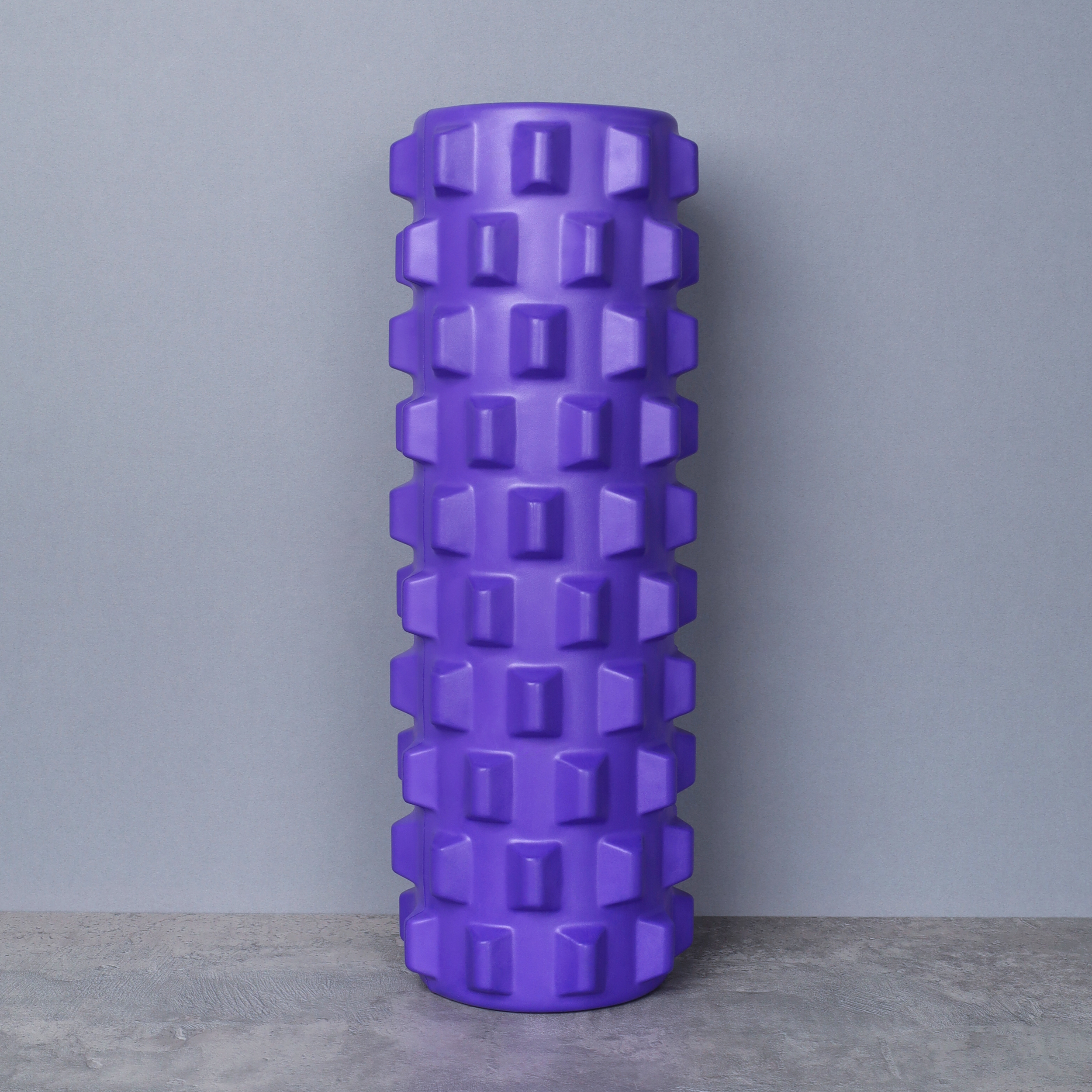 Ролик массажный спортивный Woohooo SHARP 33x14/ фиолетовый/уп10