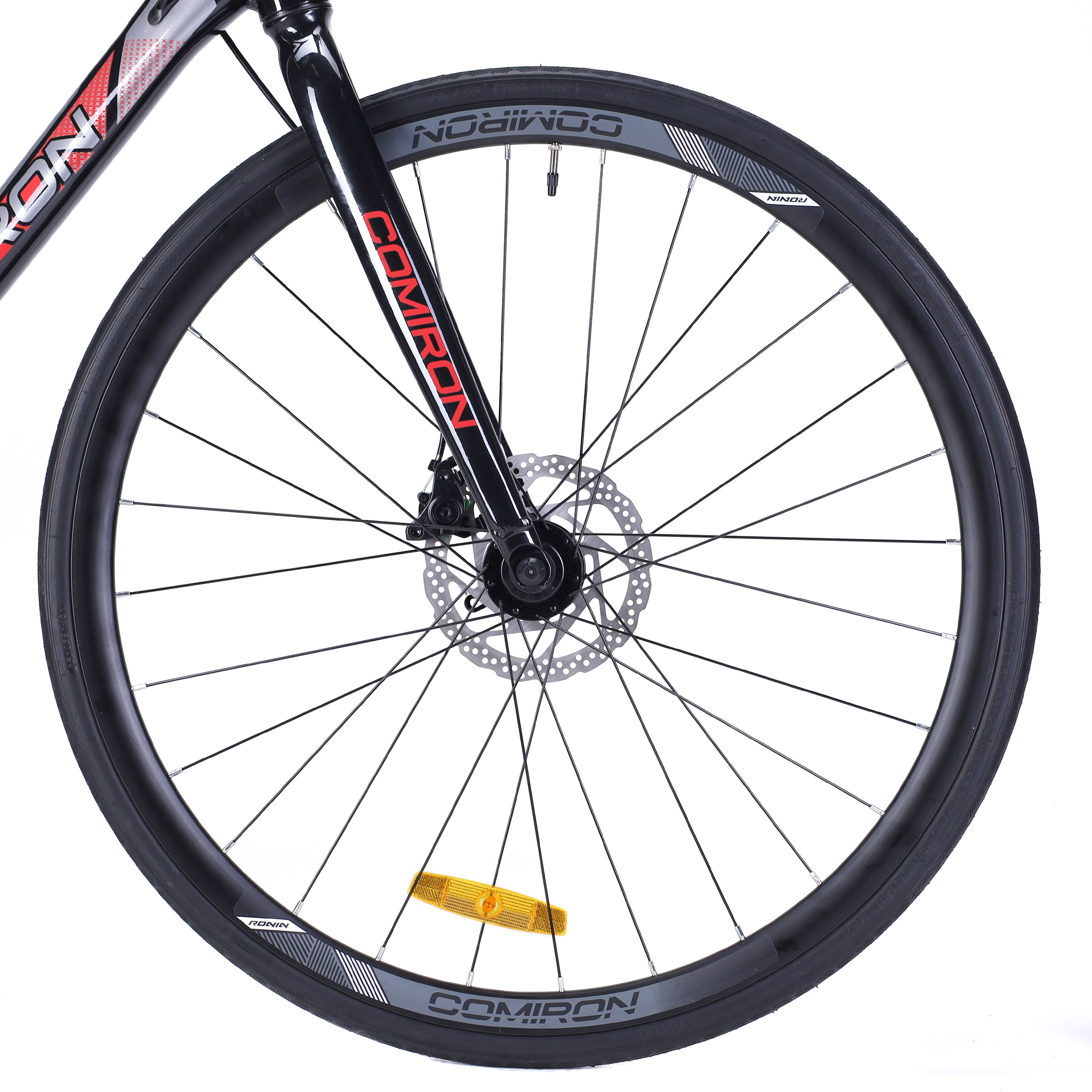 Велосипед шоссейный COMIRON RONIN I 700C-510mm SENSAH 2X9S QR цвет: чёрный black charcoal