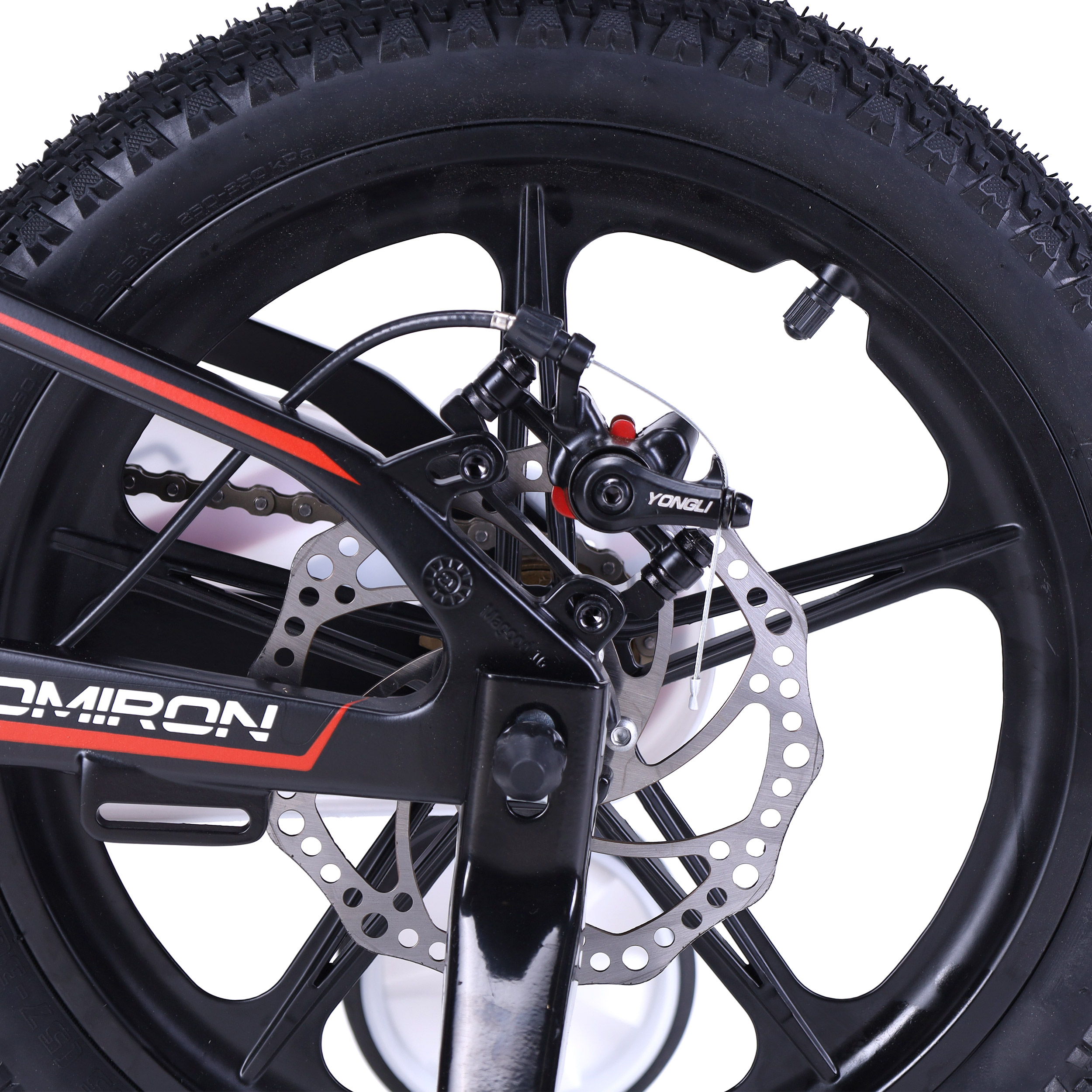 Велосипед 16" M16BR COMIRON MATRIX чёрный красный