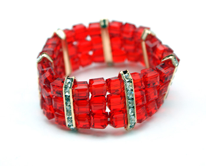 Браслет из хрусталя / 42-25-11 /уп 12/