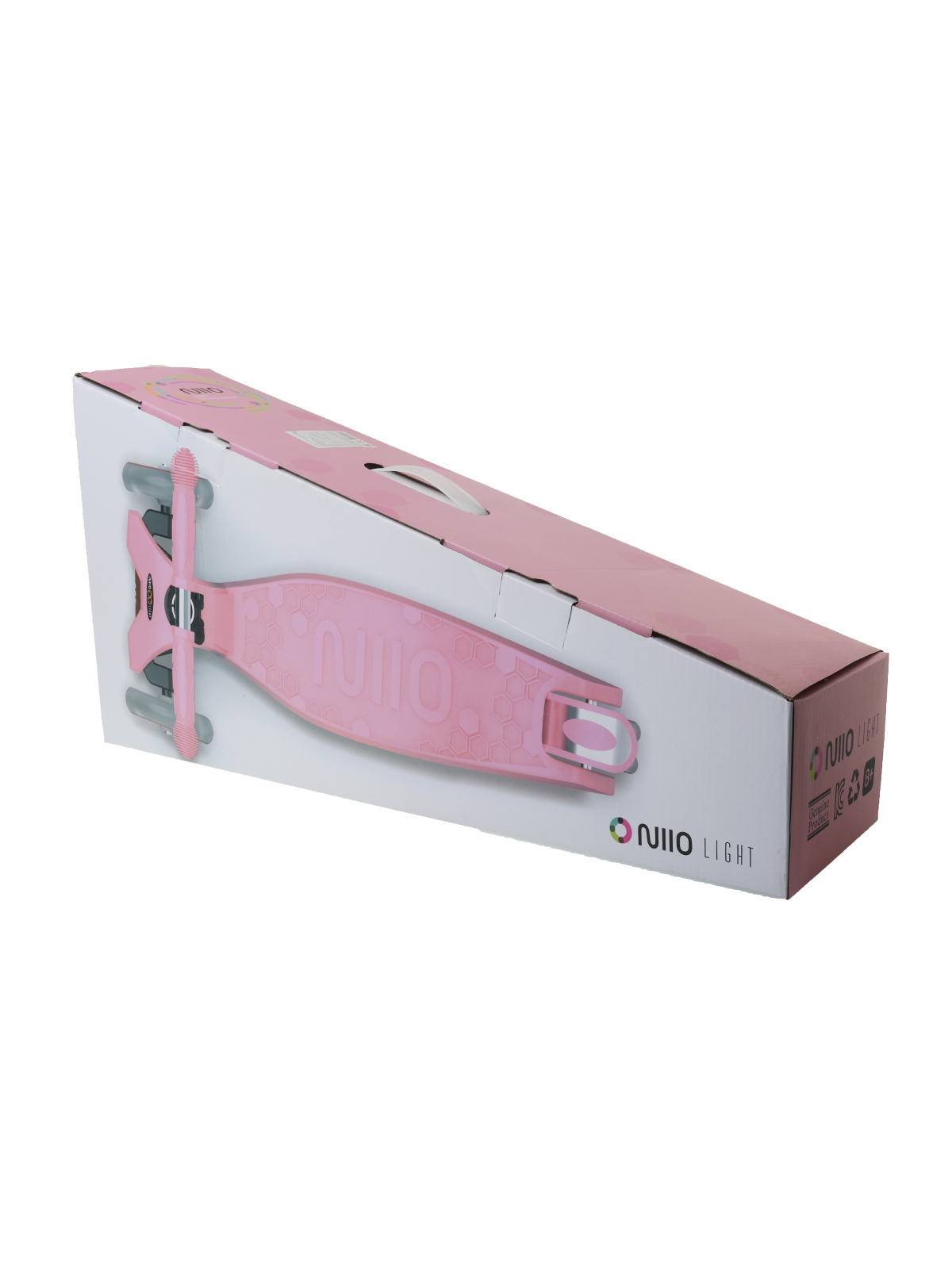 Самокат 3-х колесный JP-MG-03NP желтый /уп 6/ 