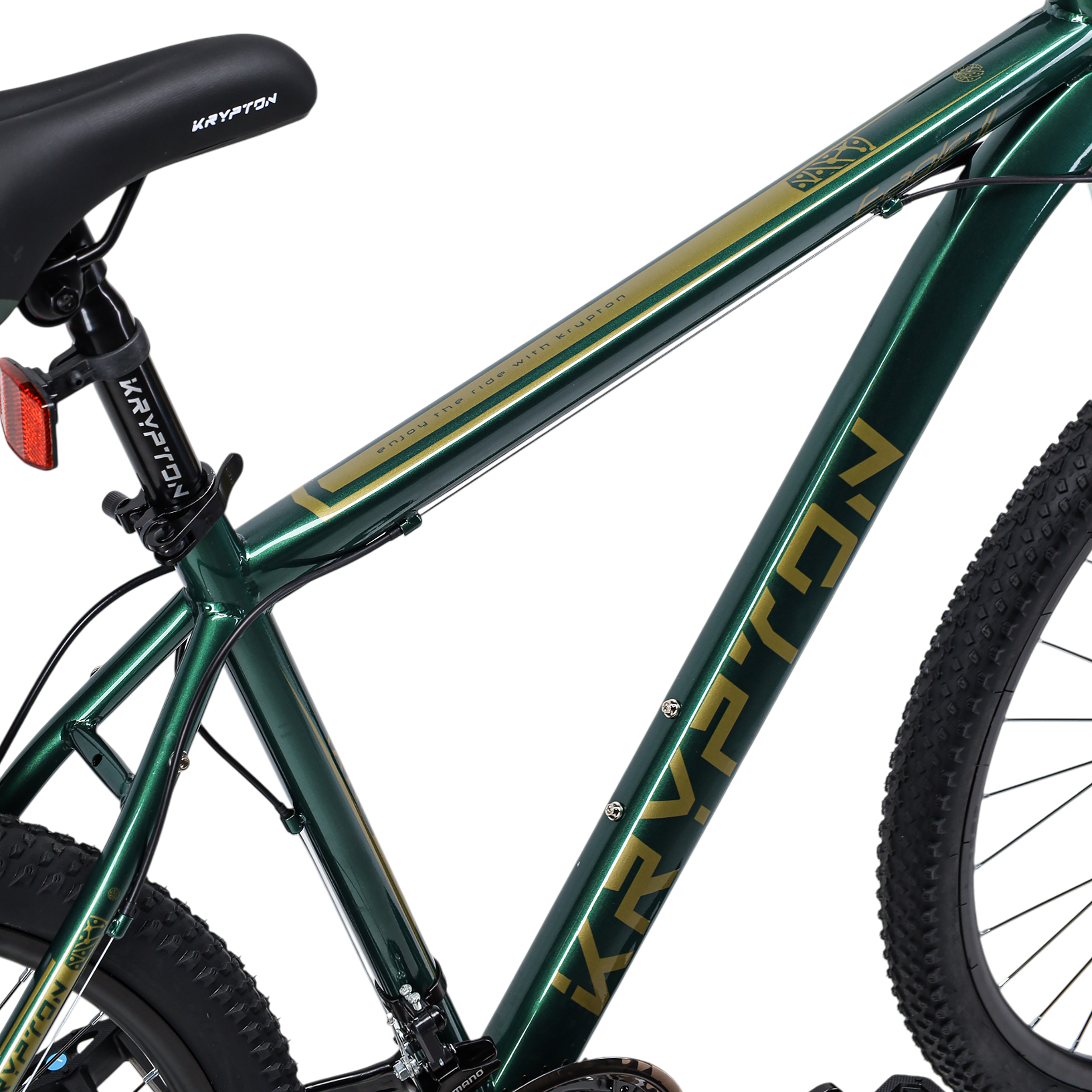 Велосипед 27.5" рама 19" 21sp KRYPTON EAGLE II зелёный тёмный evergreen