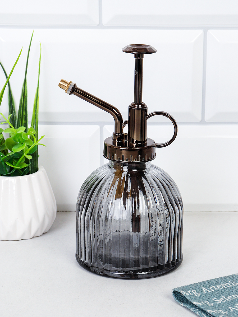 Пульверизатор стеклянный 15,5 см / POP-1 /уп 72/ опрыскиватель