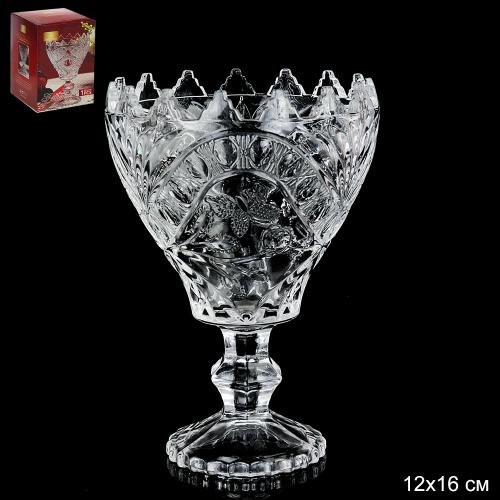 Ваза для сервировки на ножке 12x16 см / 5215B /уп 36/ ШТУЧНО