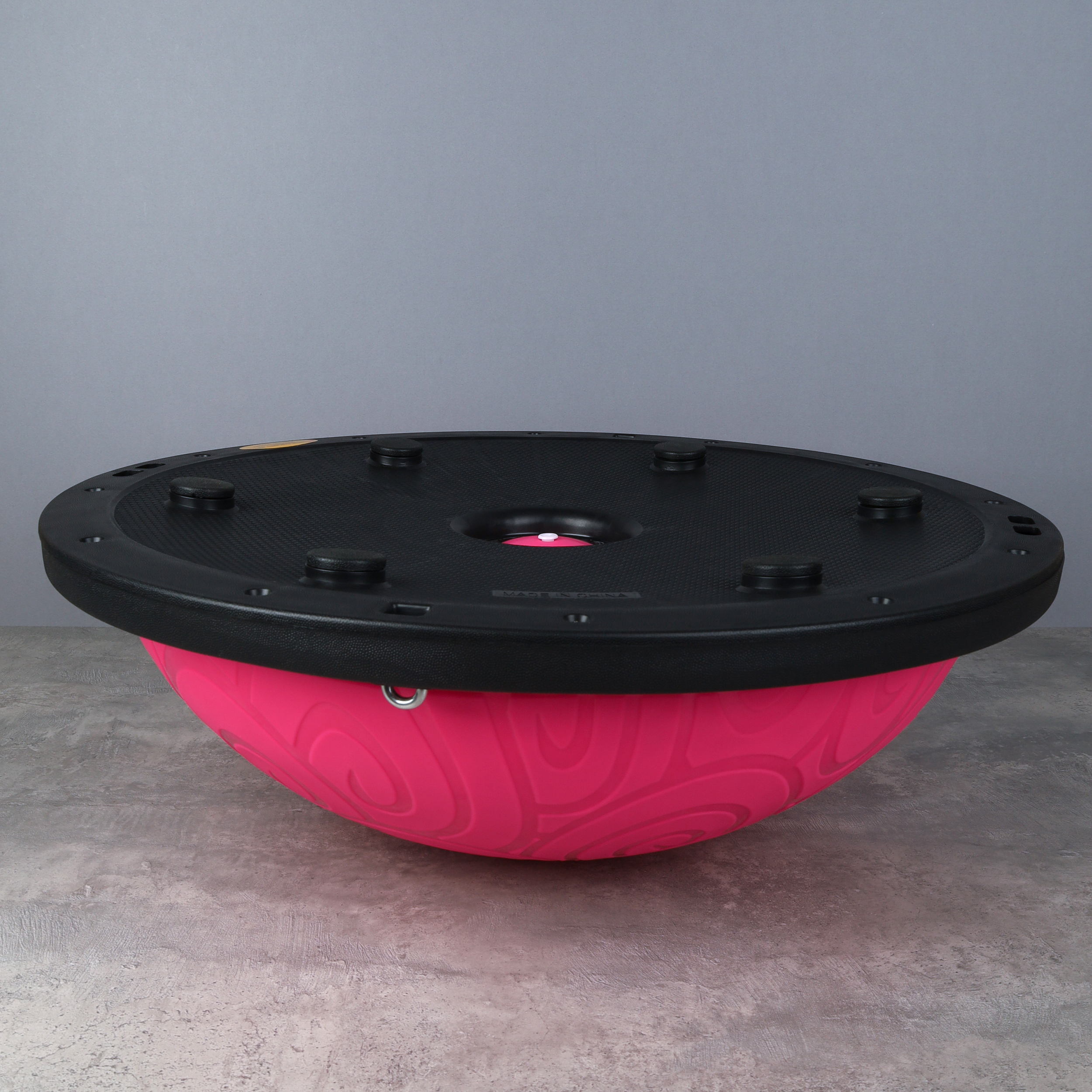 Полусфера балансировочная BOSU 58см Woohooo Curls эспандер, насос/ розовый/ B58Cu-P/ уп5