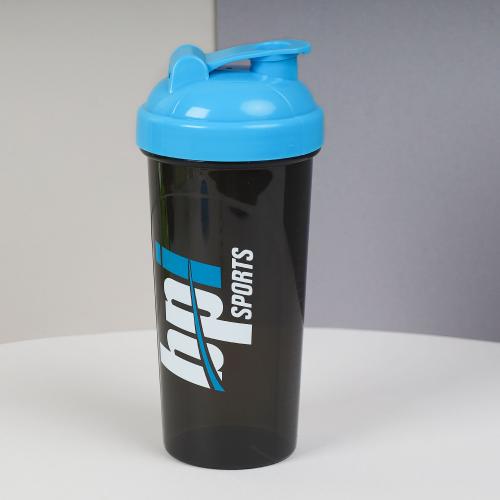 Бутылка/Шейкер BIGBRO SHS-700 чёрно-синяя, для спортивного питания 700ML/уп60