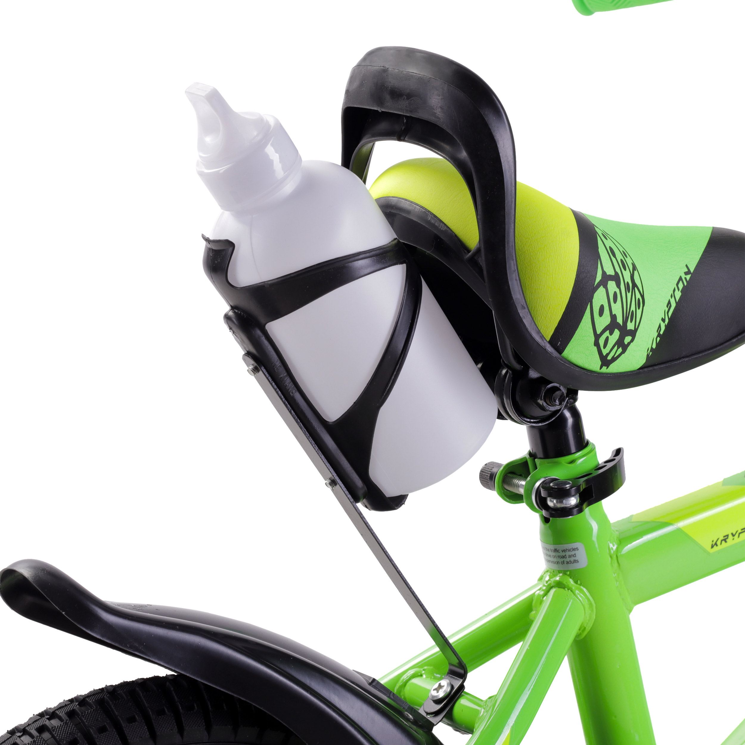 Велосипед 14" Krypton Super KS01GY14 неоновый жёлто-зелёный