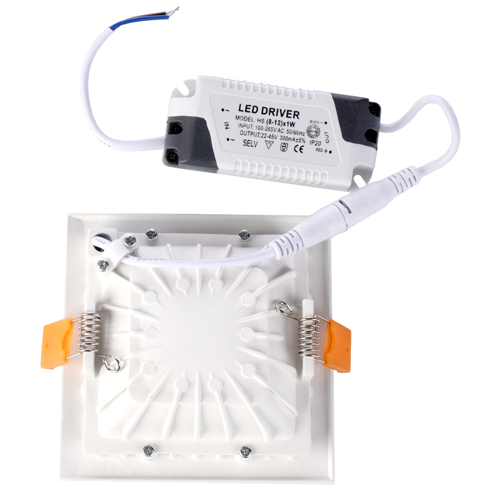 Светильник потолочный 8W 4500K / 586-15 /уп 50/