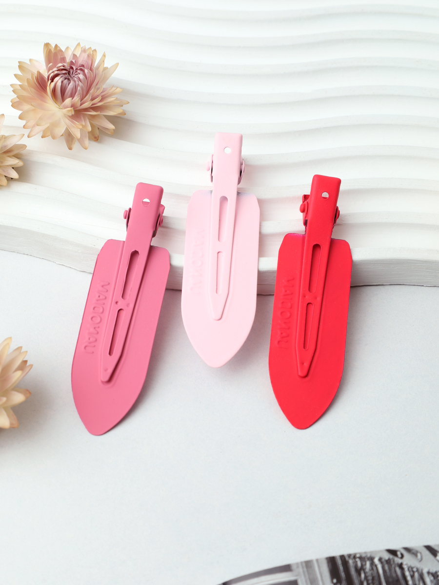 Заколка для волос 3 штуки / NSAF-65 /уп 30/