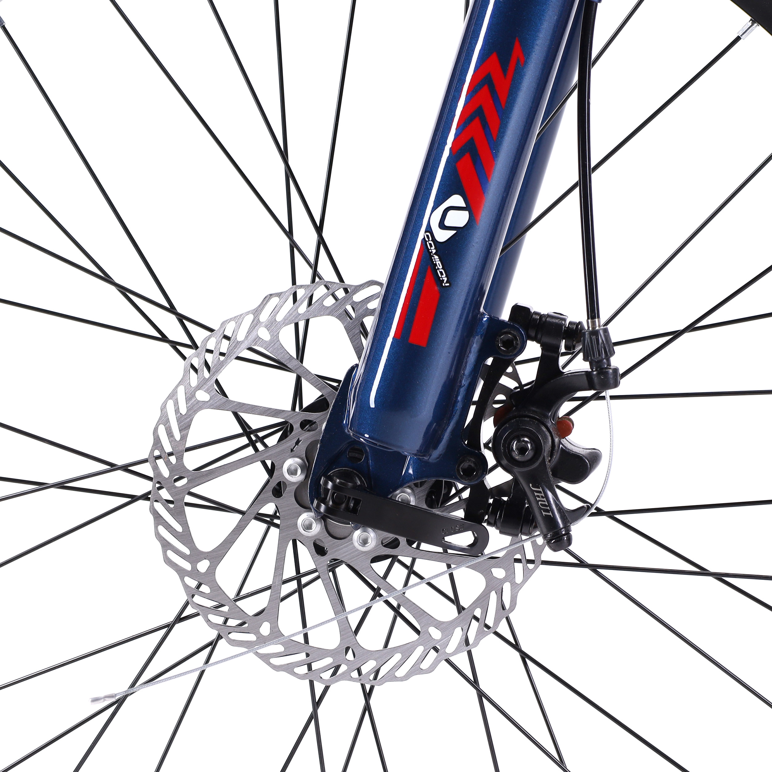 Велосипед 24" рама 13" 7sp COMIRON REBEL сине-красный