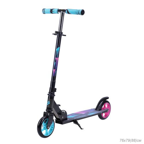 Самокат 2-х колесный COMIRON 145мм Cybertech / GT2021-G3 /уп 8/ граффити