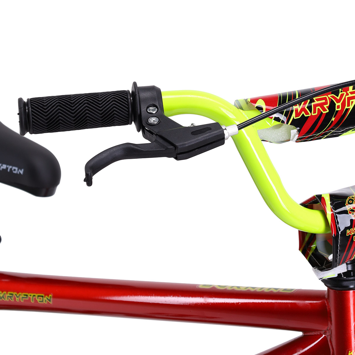 Велосипед 20" Krypton BURNING KB01-20RY цвет красный/ желтый