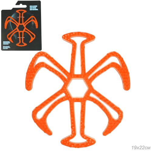 Подкладка для шлема велосипедного. Материал: TPE (Silicone). Размер средний. Вес 38.5гр. Красный