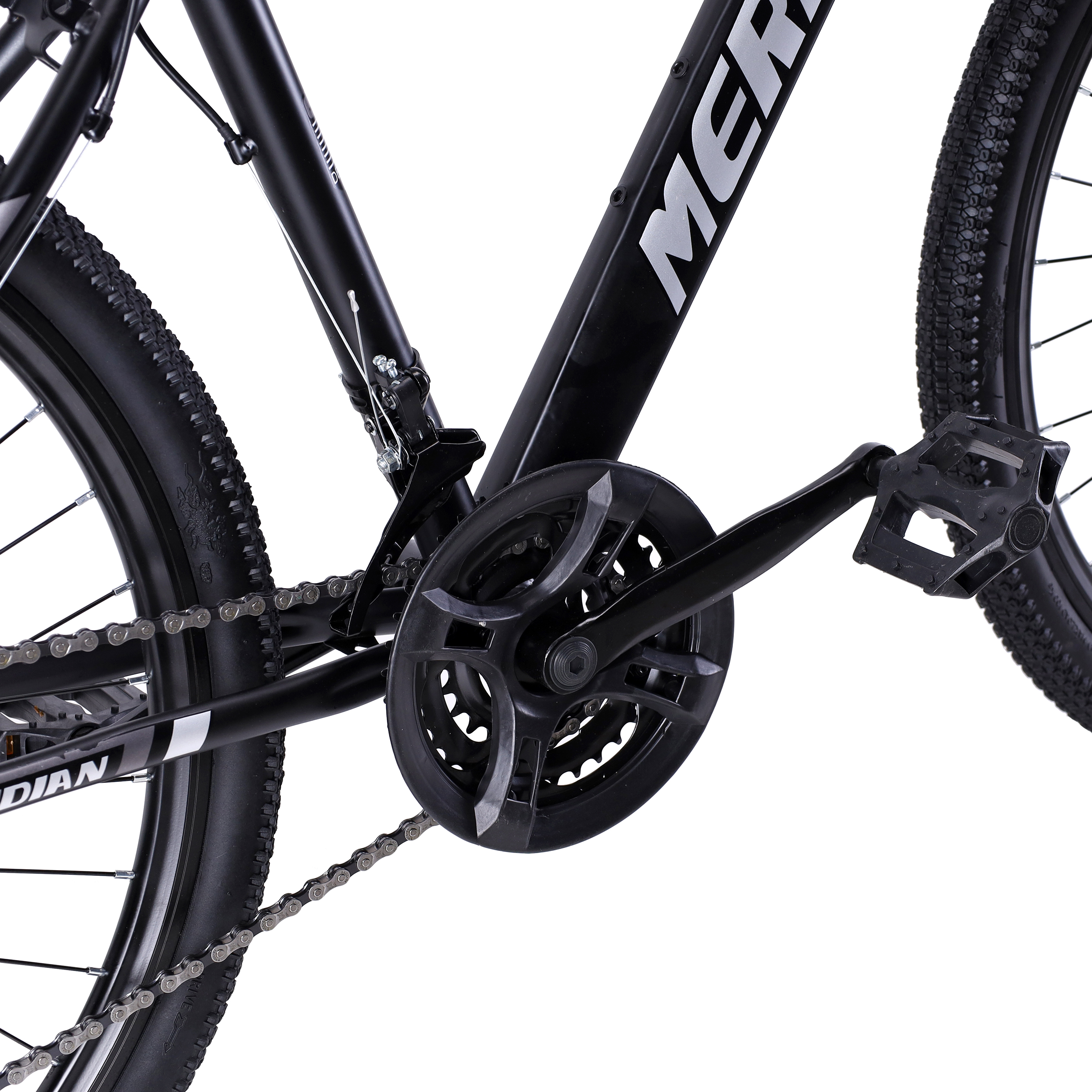 Велосипед горный MERIDIAN MOUNTAIN II 26-17" 21S DISC BRAKE цвет: чёрный-серый