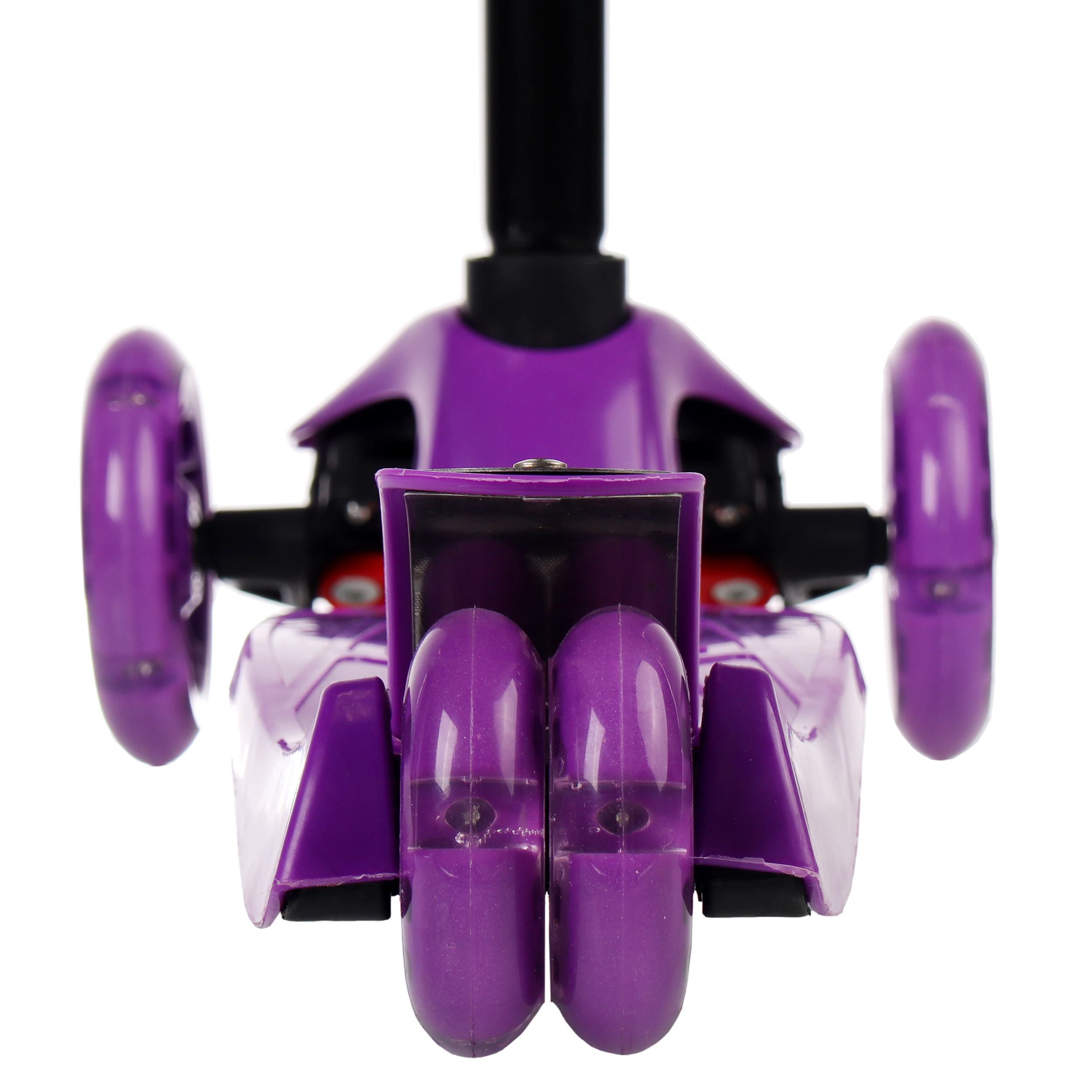 Самокат трехколесный от 3-х лет Yeenot Kids GT4108, до 50кг, вес 2.3кг, свет. колёса PU 116мм ABEC7, фиолетовый, БК/уп10/ АКЦИЯ!