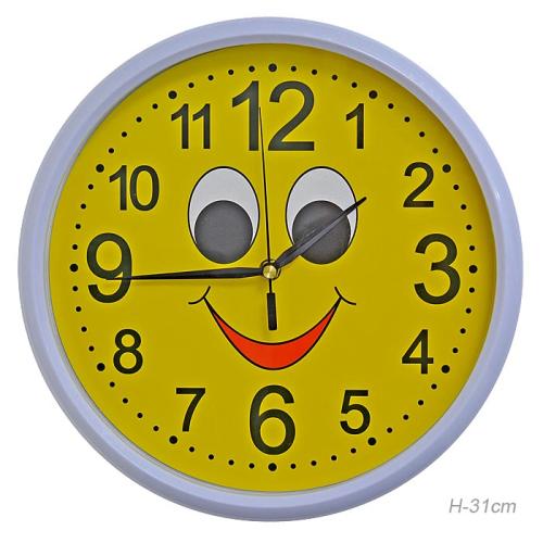 Часы настенные Смайлик 30 см / 532-5 /уп 30/