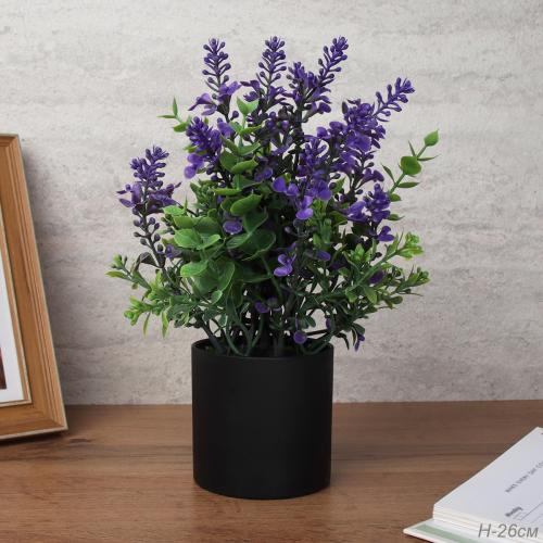 Цветочная композиция Лаванда 26 см / YT-106 /уп 96/