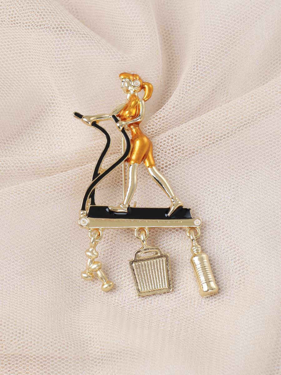 Брошь Спорт / 4882-45 /уп 24/