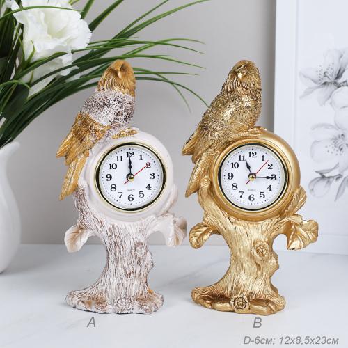 Часы статуэтка Орел 23 см / 22742-3 /уп 24/