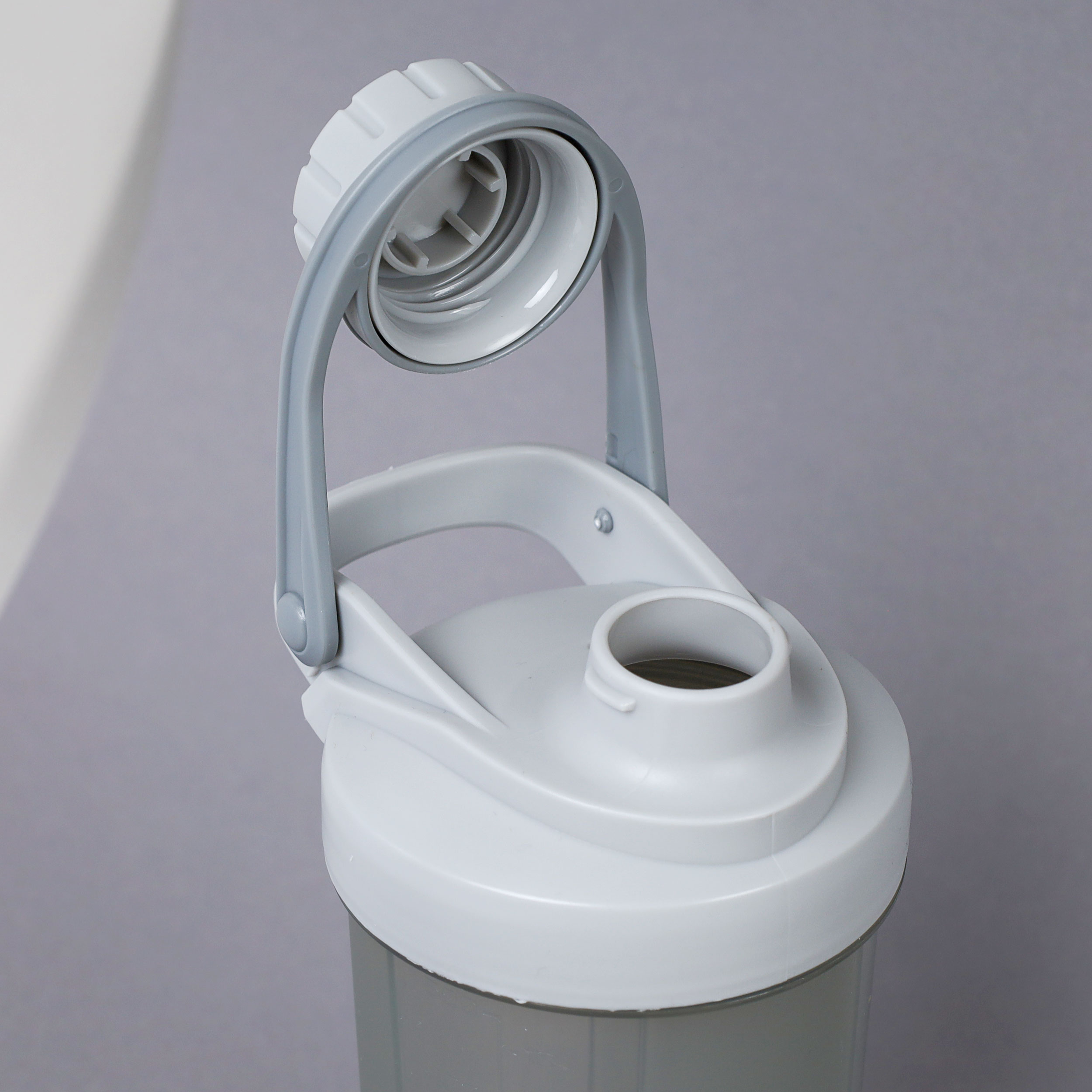 Бутылка/Шейкер COOLRAY SHSB-500 серая, для спортивного питания 500ML/уп60