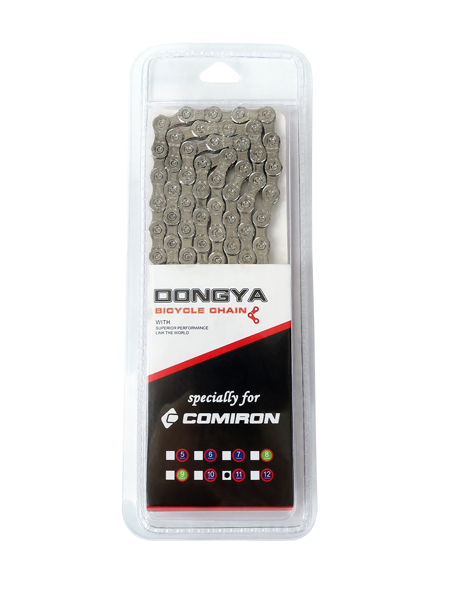 Велосипедная цепь DONGYA CHAIN 11 speed D11 1/2"x11/128" 116L ГОСТ 30442-97 ISO 9633/уп 50 /