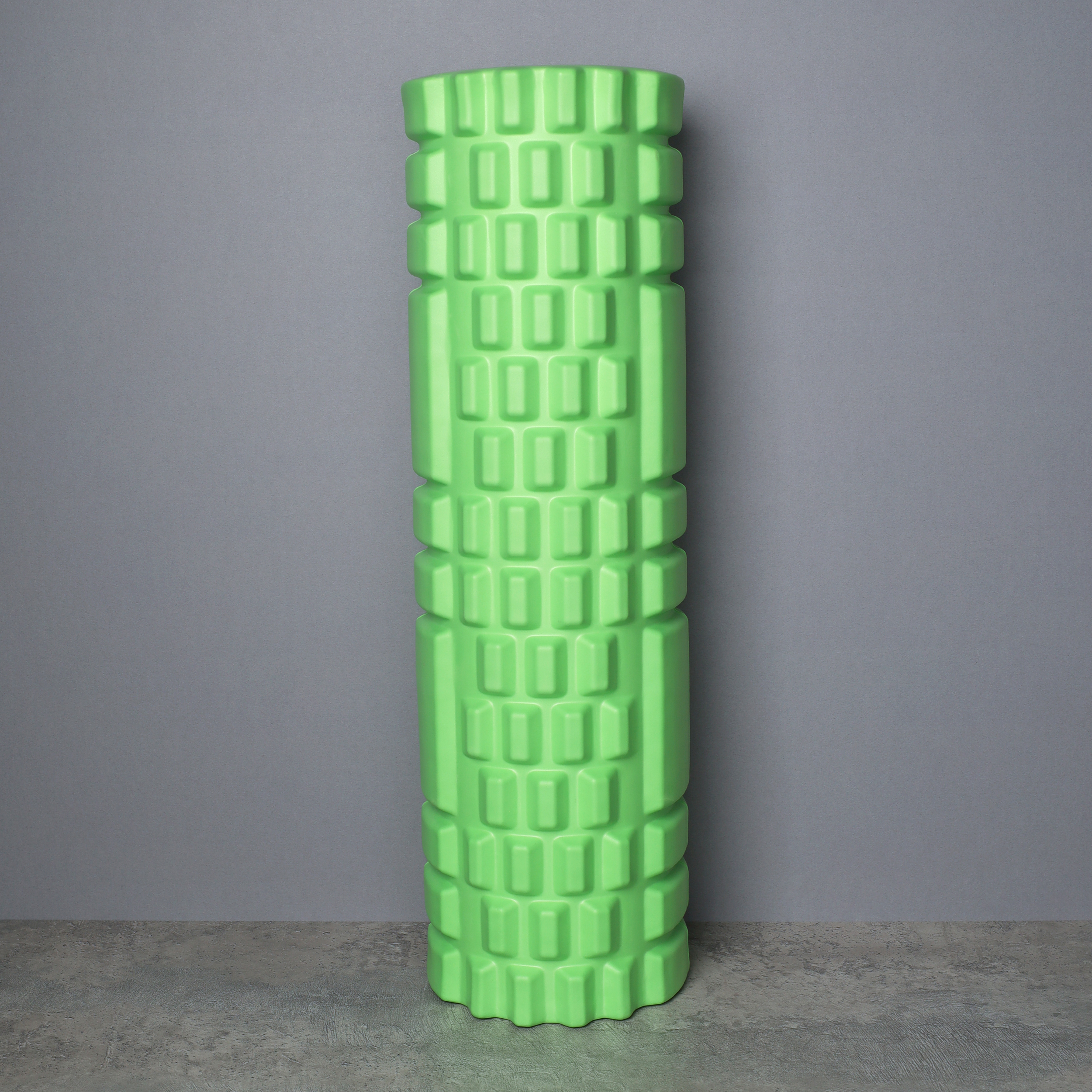 Ролик массажный спортивный Woohooo BRICK 45x14/ зеленый/уп10