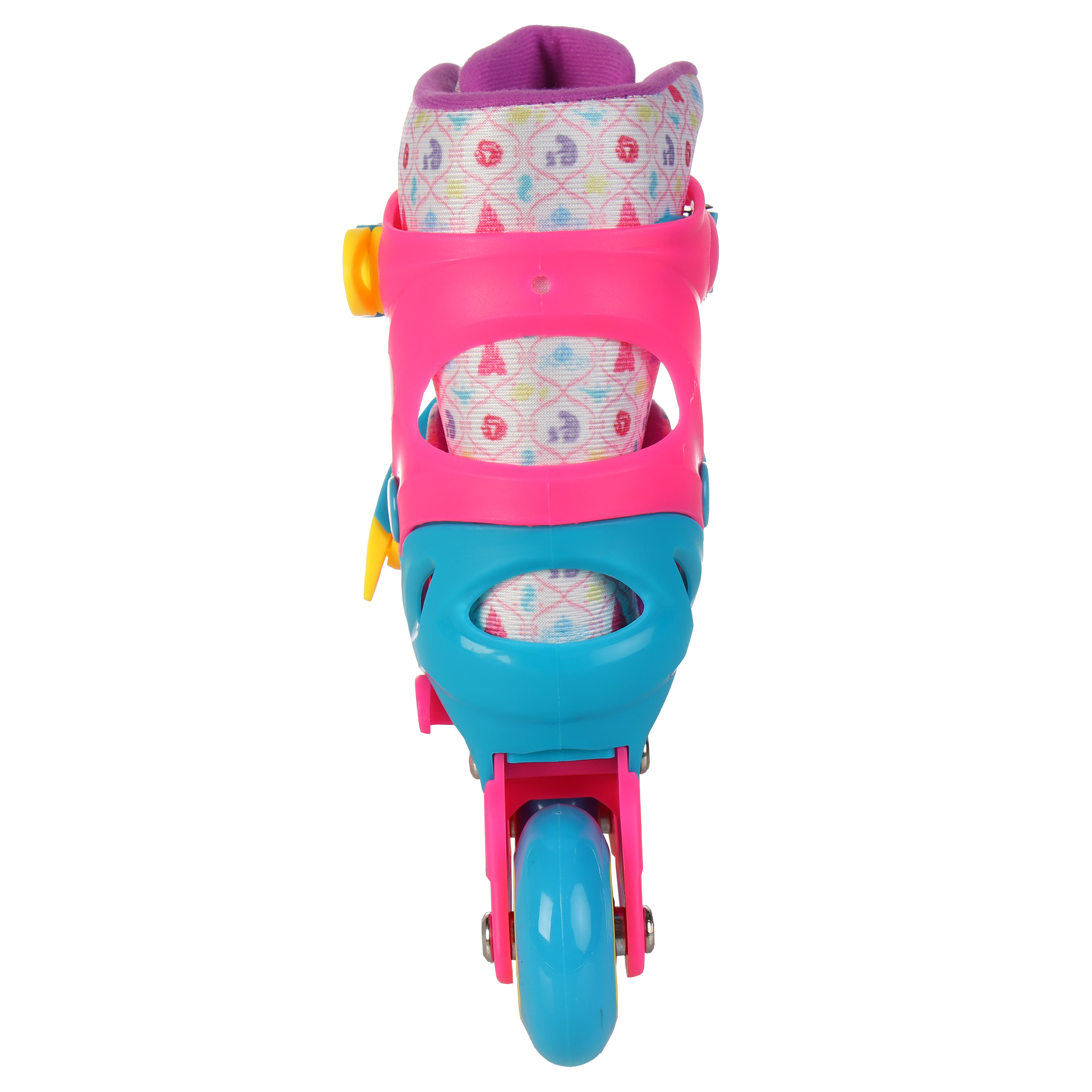 Роликовые коньки / Q906Х /уп 6/ (27-30) розовые