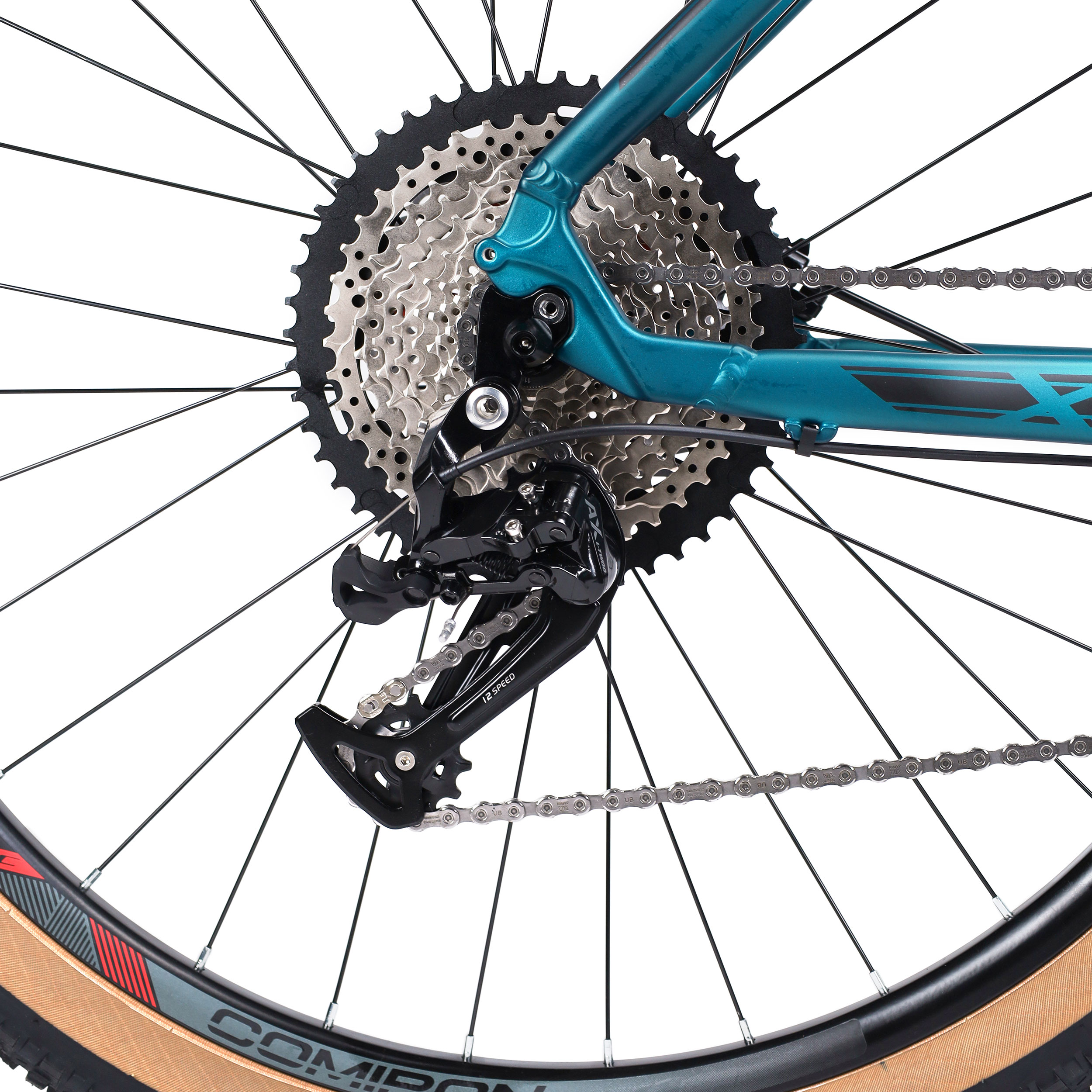 Велосипед горный COMIRON ZIRCON II 29-17", 1*12S, синий TAHITIAN TIDE