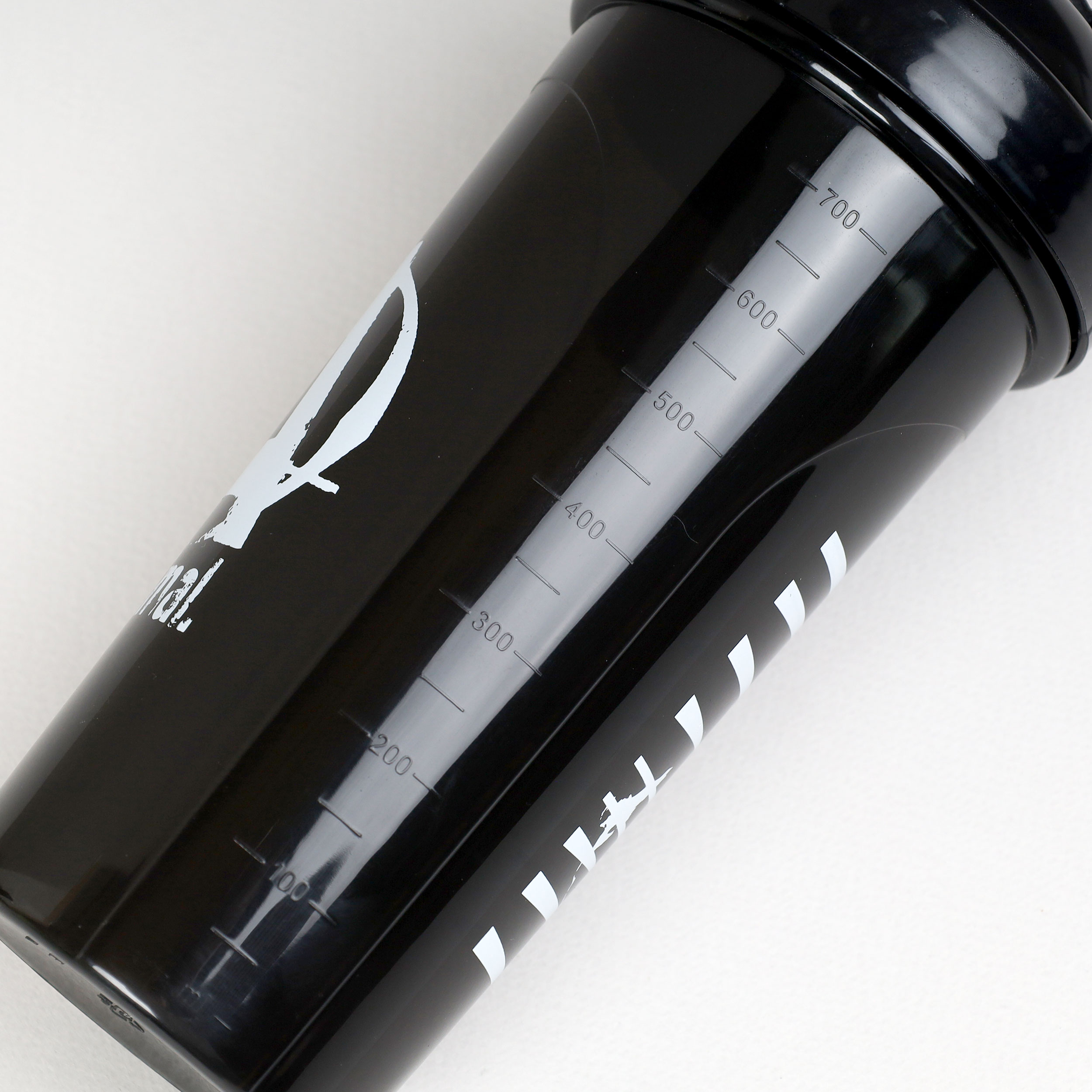 Бутылка/Шейкер BIGBRO SHS-700 чёрная, для спортивного питания 700ML/уп60