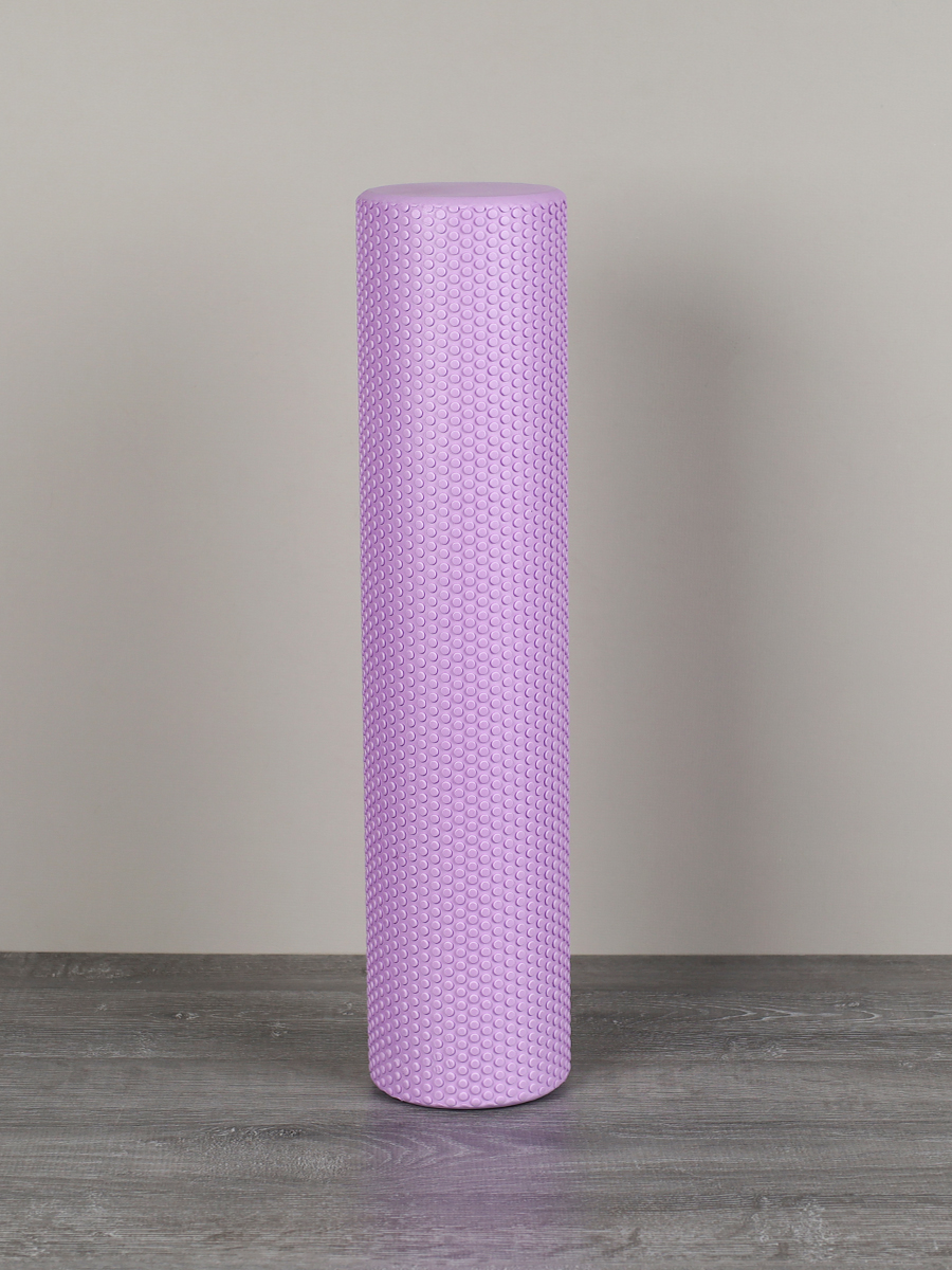 Ролик массажный спортивный Woohooo СELL 45x10/ фиолетовый /уп40